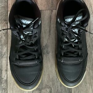 Black High-Top Sneakers